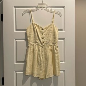 Light Yellow Romper